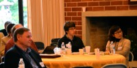 Wally Tyner and Attendees